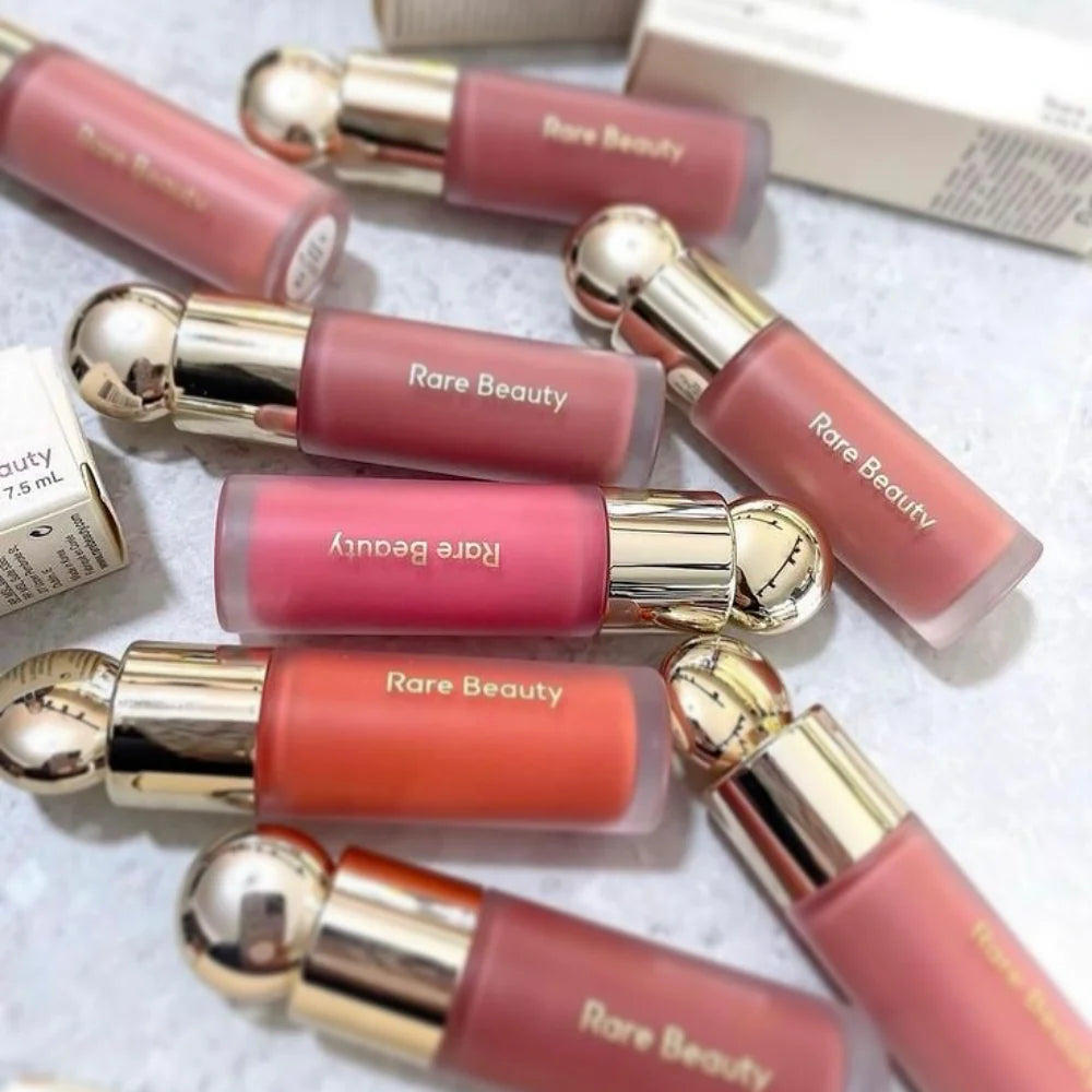 Rare Beauty Grace Liquid Blush - Waterproof Moisture-Enhancing Lipstick Blusher Long-Lasting Hydrating Face Contour Makeup