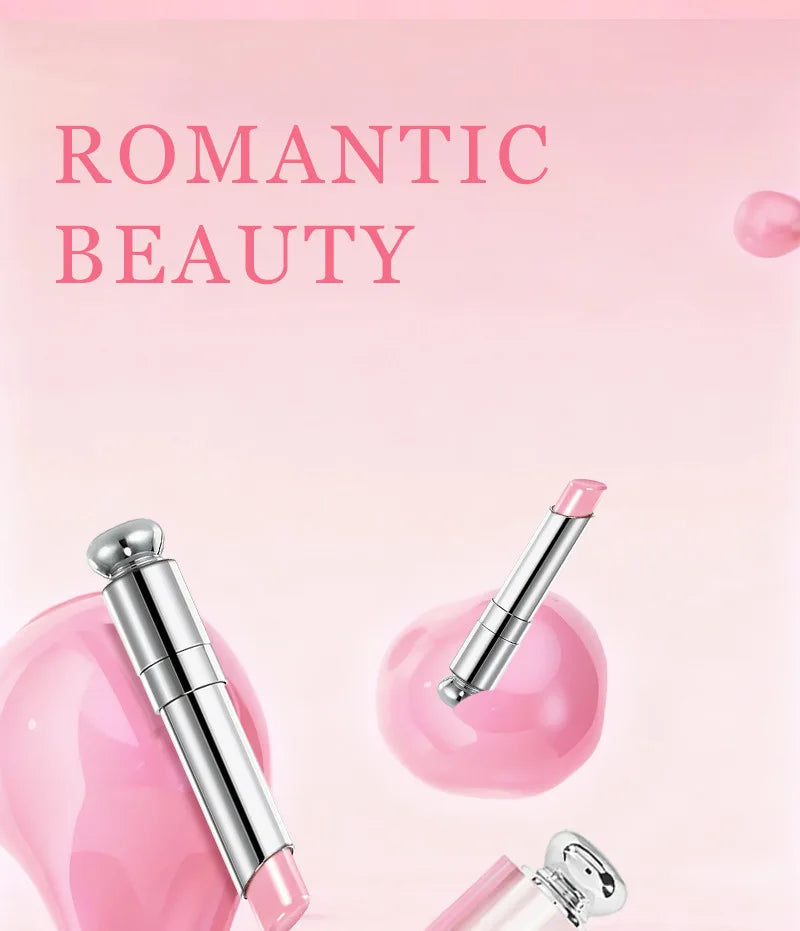 Color-Changing Hydrating Lip Gloss Moisturizing Tinted Lip Oil with Mirror Shine & Plumping Effect Non-Greasy Lip Care