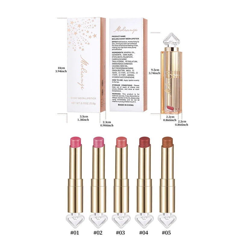 Matte Velvet Lipstick Waterproof Long-Lasting Gloss Smudge & Transfer Proof for Daily & Party Makeup Ideal Valentine's Gift