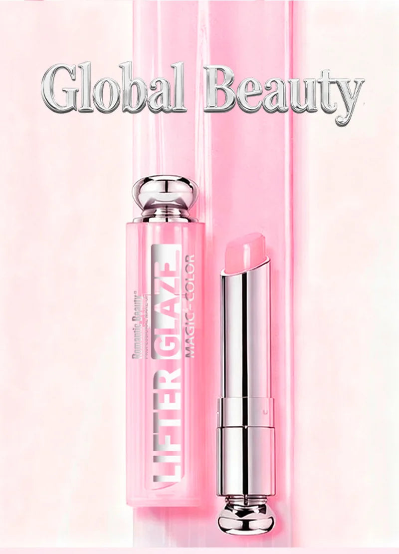 Color-Changing Hydrating Lip Gloss Moisturizing Tinted Lip Oil with Mirror Shine & Plumping Effect Non-Greasy Lip Care