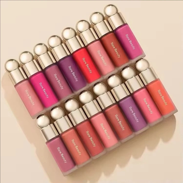 Beauty Brand Liquid Blush Lipstick Moisturizing Face Contour Shadow Cheek Blusher Waterproof Plump Cosmetics Full Size Gloss