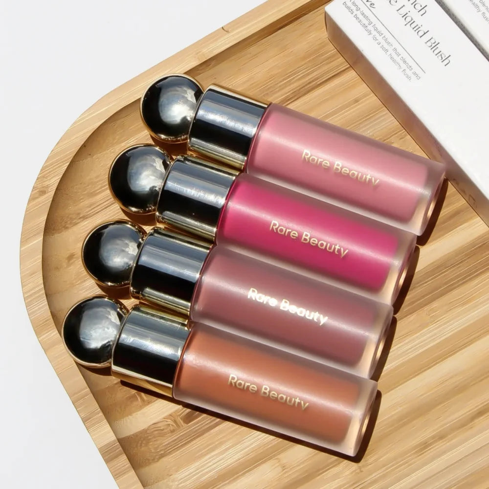Rare Beauty Grace Liquid Blush - Waterproof Moisture-Enhancing Lipstick Blusher Long-Lasting Hydrating Face Contour Makeup
