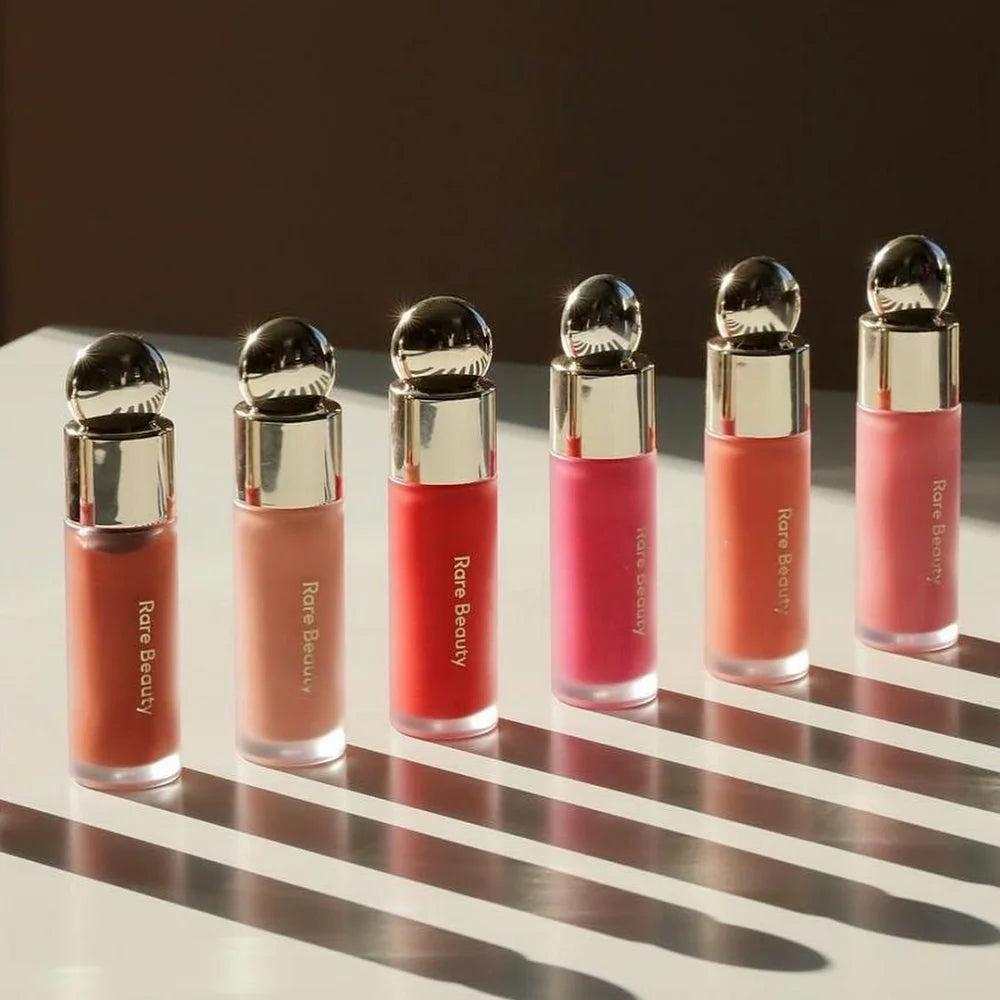 Rare Beauty Grace Liquid Blush - Waterproof Moisture-Enhancing Lipstick Blusher Long-Lasting Hydrating Face Contour Makeup