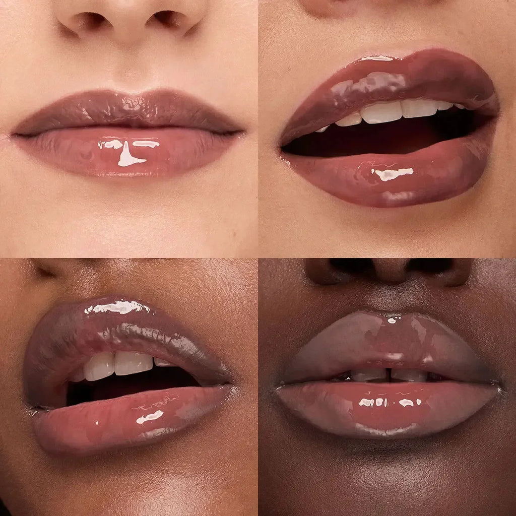 Kiko 3D Hydra Lip Liner Moisturizing Shimmer Waterproof Blusher Brun Rose Pearly Mauve Lipstick - Full Size Long-Lasting Lip Gloss