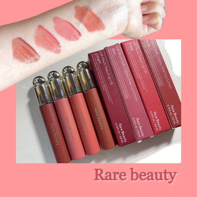 Rare Beauty Soft Pinch Tinted Lip Oil Stain Long-Lasting Liquid Blush Lip Gloss Cosmetics Face Eye Blusher for Perfect Makeup