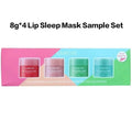 Laneige Lip Mask Jelly Sleep Balm 4-Pack Night Repair Moisturizing Hydrating Light Nourishment Christmas Gift Set 8g Each