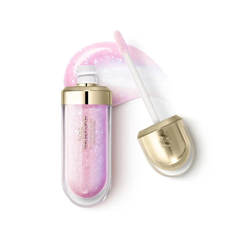 Kiko 3D Hydra Lip Liner Moisturizing Shimmer Waterproof Blusher Brun Rose Pearly Mauve Lipstick - Full Size Long-Lasting Lip Gloss