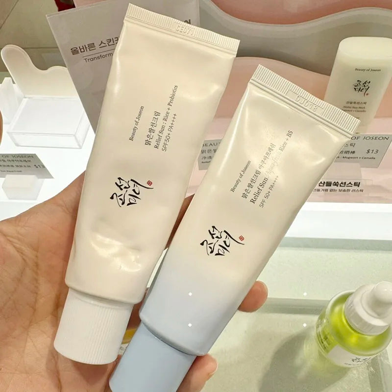 Beauty of Joseon Korean Rice Probiotic Sunscreen 50ml Mild Facial Moisturizer Solar Blocker for All Skin Types