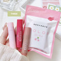 HAIPINK 3-Piece Tinted Moisturizing Lip Balm Set Hydrating Fade Lip Lines Prevent Chapping Full Size Nutritious Lip Care