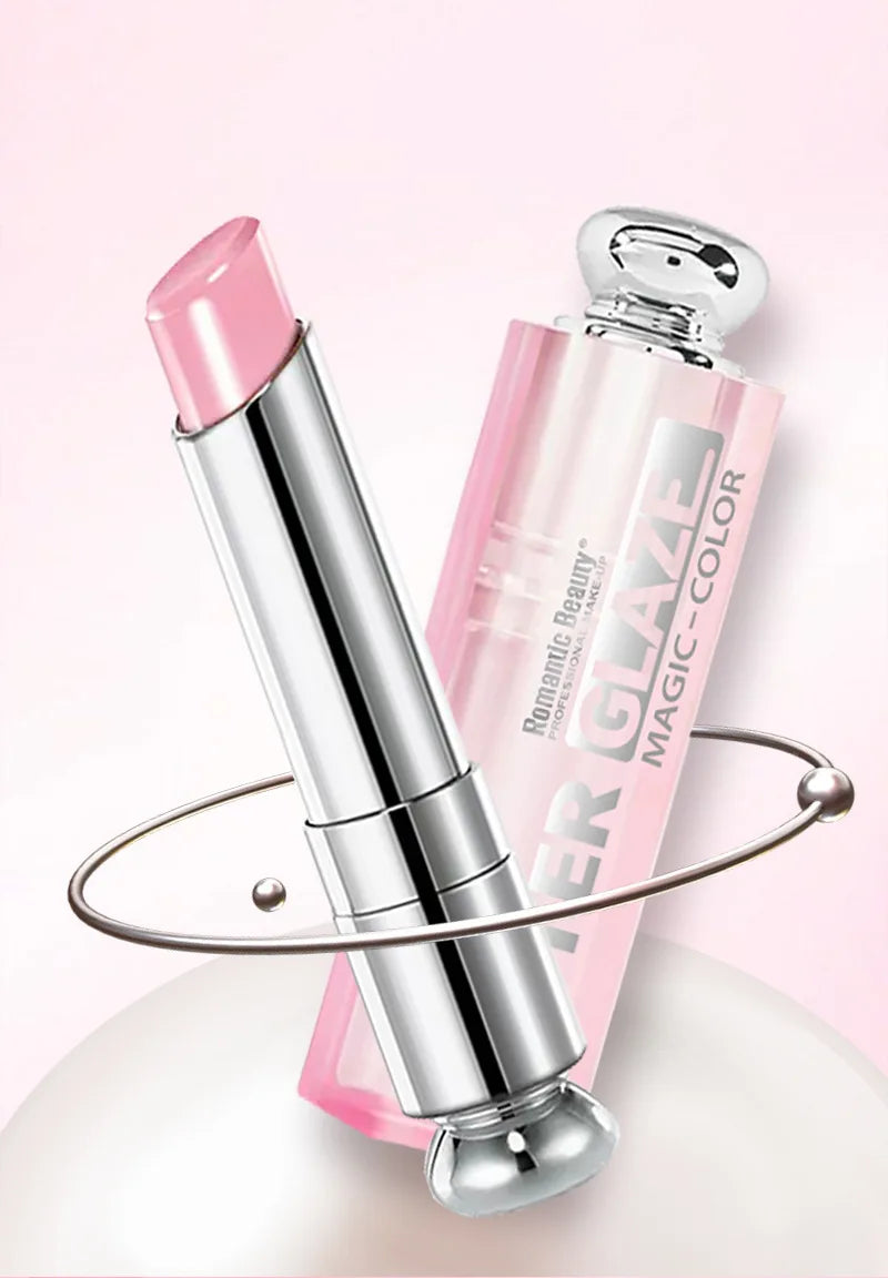 Color-Changing Hydrating Lip Gloss Moisturizing Tinted Lip Oil with Mirror Shine & Plumping Effect Non-Greasy Lip Care